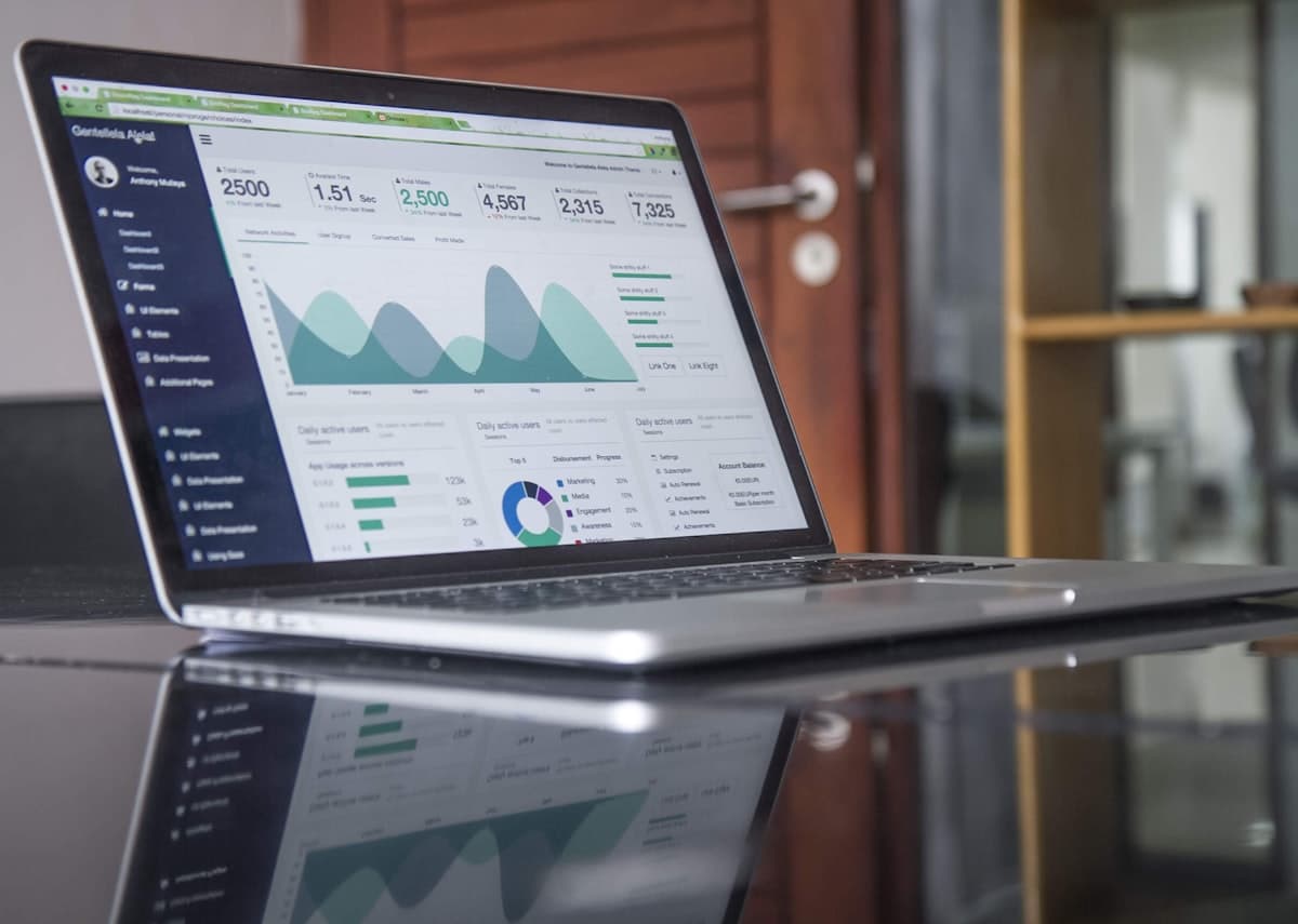 Dashboard de analítica web profesional
